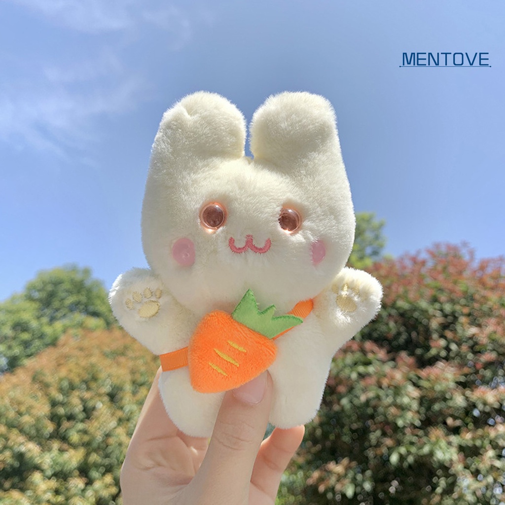 Móc Khóa Thỏ Nhồi Bông Dễ Thương Thoải Mái