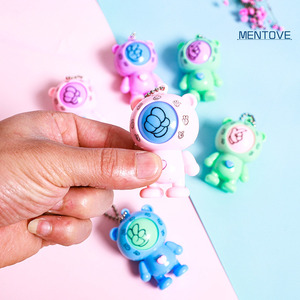 Set 5 Móc Khóa Hình Gấu Bông Dễ Thương