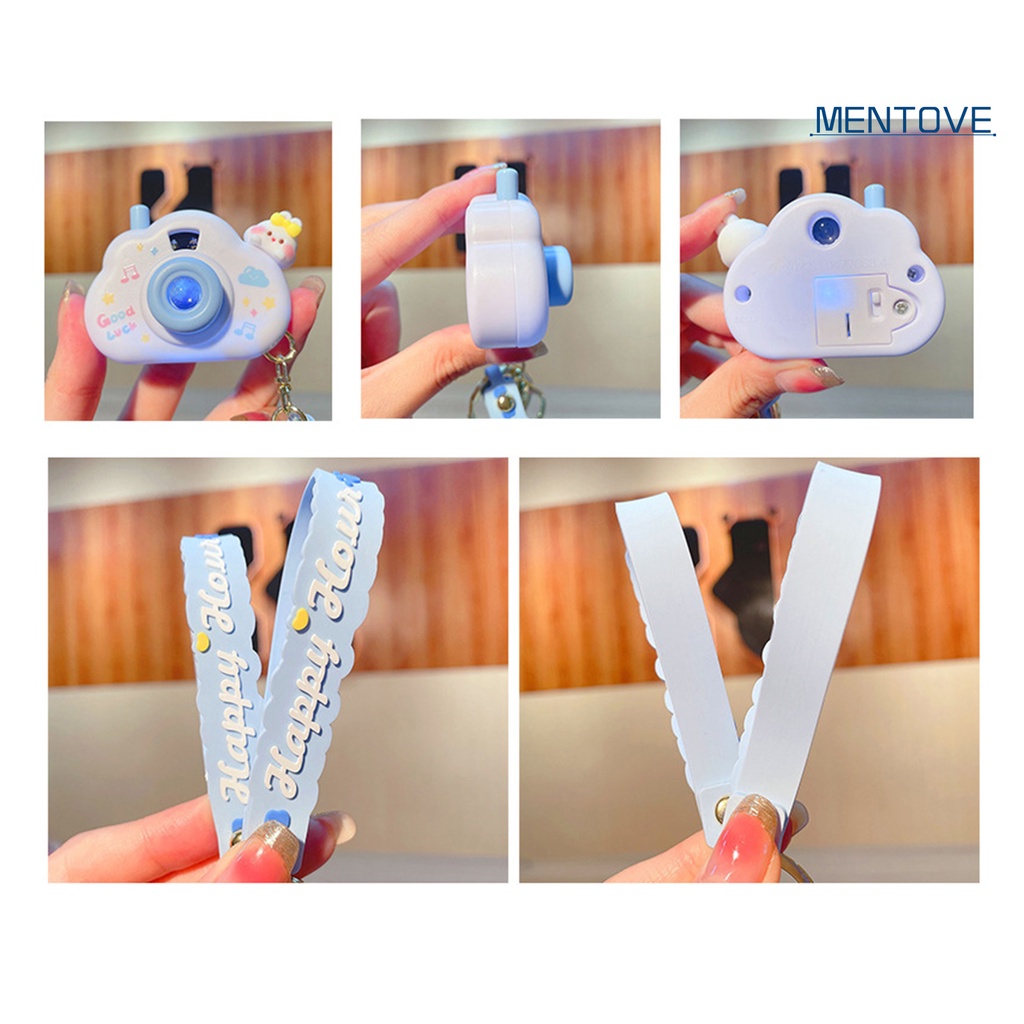 Móc Khóa Hình Máy Ảnh Ba Chiều Dễ Thương