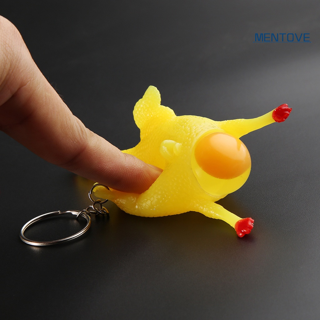 Móc Khóa Hình Gà Con Xinh Xắn Đáng Yêu
