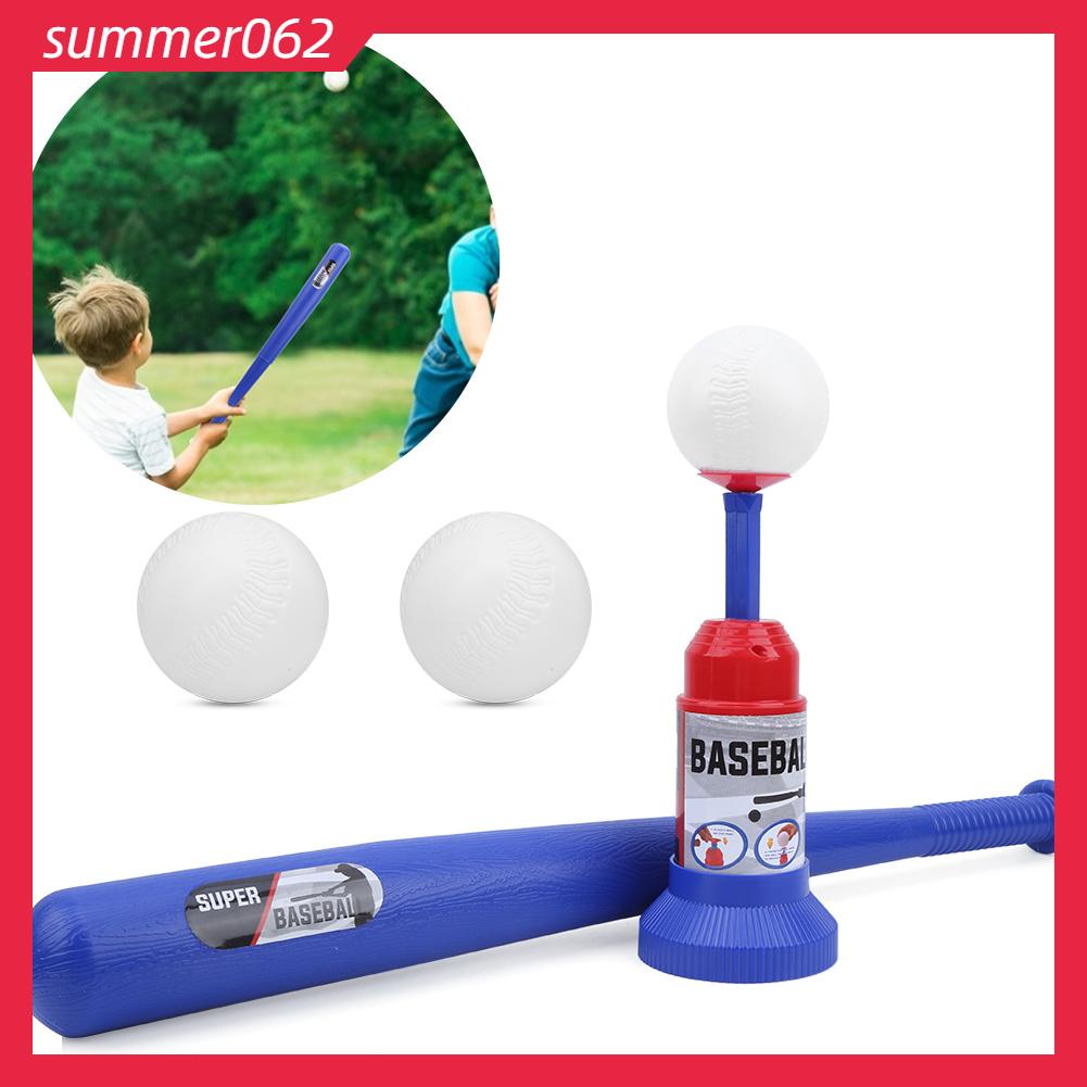 Summer062 Bóng Chày Bộ Đồ Chơi Bán Tự Động Gậy Cho Trẻ Em