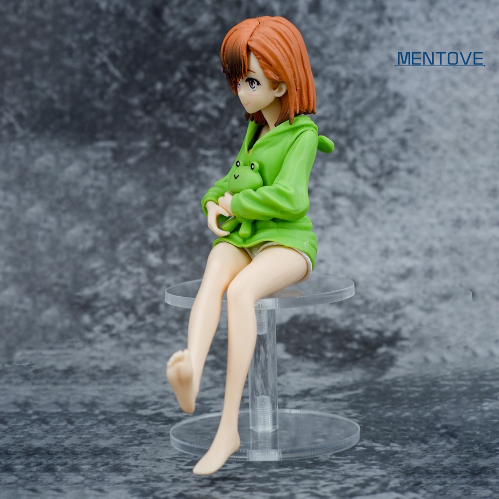 Đồ trang trí Misaka Mikoto Mặc Đồ Ngủ Quyến Rũ 14.5cm