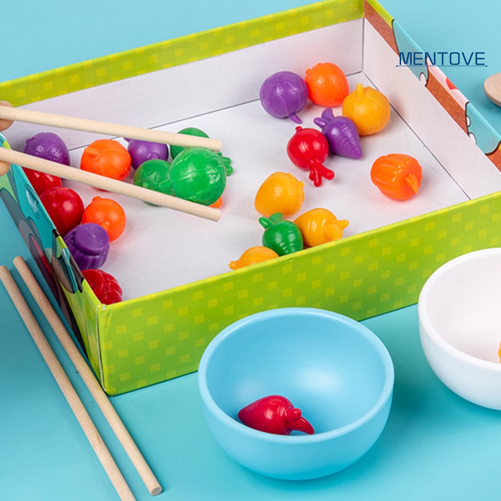 [MT] Đũa Tập Ăn Hình Gấu Nhiều Màu Sắc Cho Trẻ Em