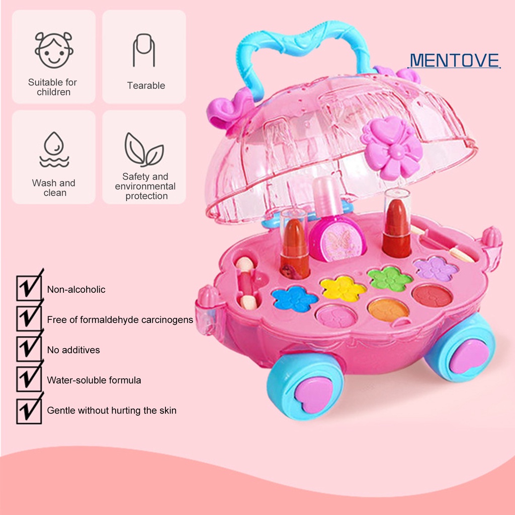 Bộ Đồ Chơi Trang Điểm DIY Vui Nhộn Cho Bé Gái