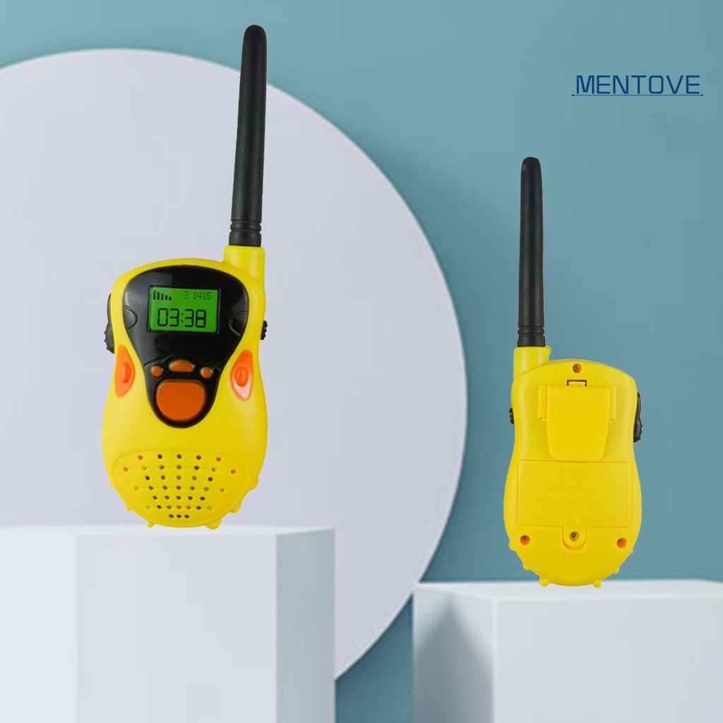 [MT] Set 2 Đồ Chơi Liên Lạc Điện Tử Có Âm Thanh Kỹ Thuật Số Thân Thiện Với Môi Trường Cho Gia Đình