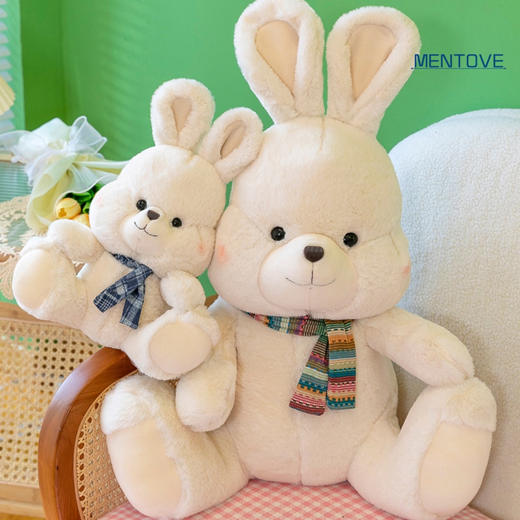 Thỏ Nhồi Bông 3D Bằng Cotton Mềm Mại Trang Trí Nhà Cửa