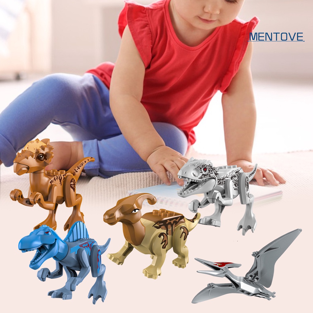 Đồ Chơi Mô Hình Khủng Long Tyrannosaurus Rex Velociraptor Stegosaurus Dành Cho Trẻ Em