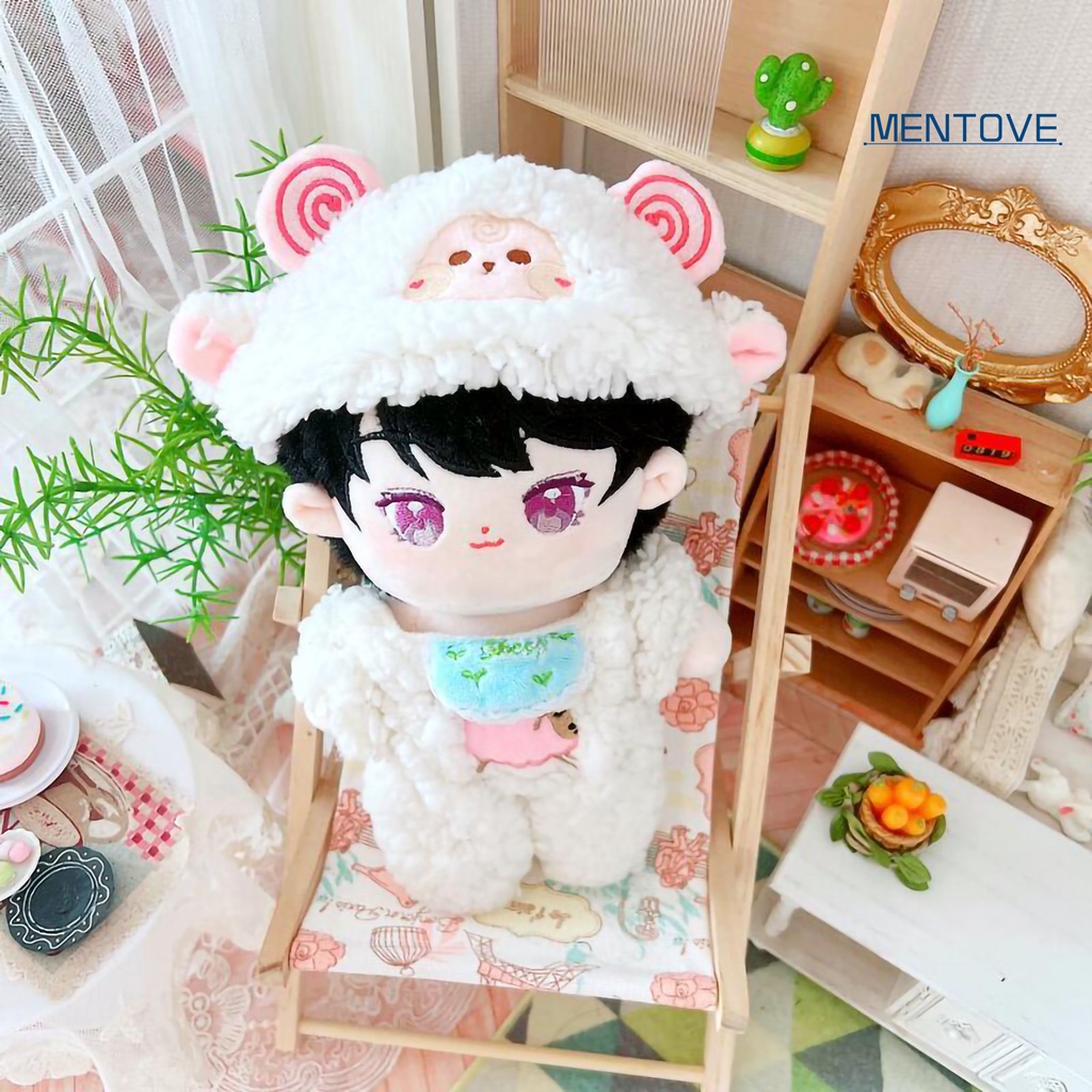 [MT] Búp Bê Nhồi Bông Cotton Mềm Mại Toàn Diện Không Cần Hoàn Thành 20cm Làm Quà Tặng Cho Bé Gái