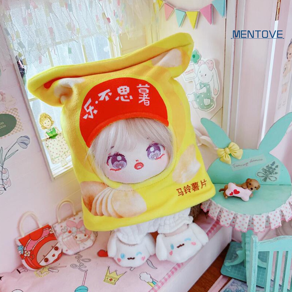 Búp Bê Nhồi Bông Hình Chip Khoai Tây Chiên 20cm Mềm Mại Đáng Yêu Cho Bé