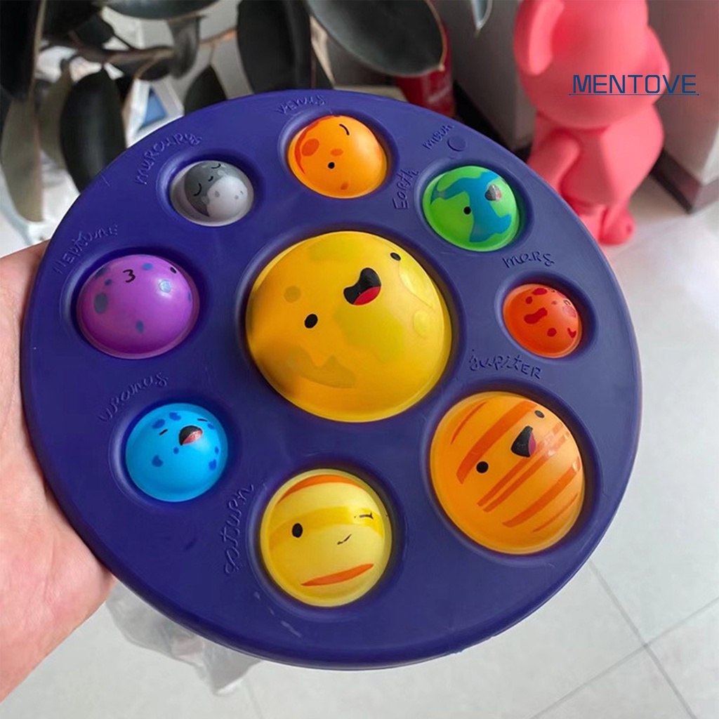 [MT] Đồ Chơi Fidget Spinner Bong Bóng Nhựa Cảm Biến Bằng Tay Tinh Tế Thủ Công Cho Bé