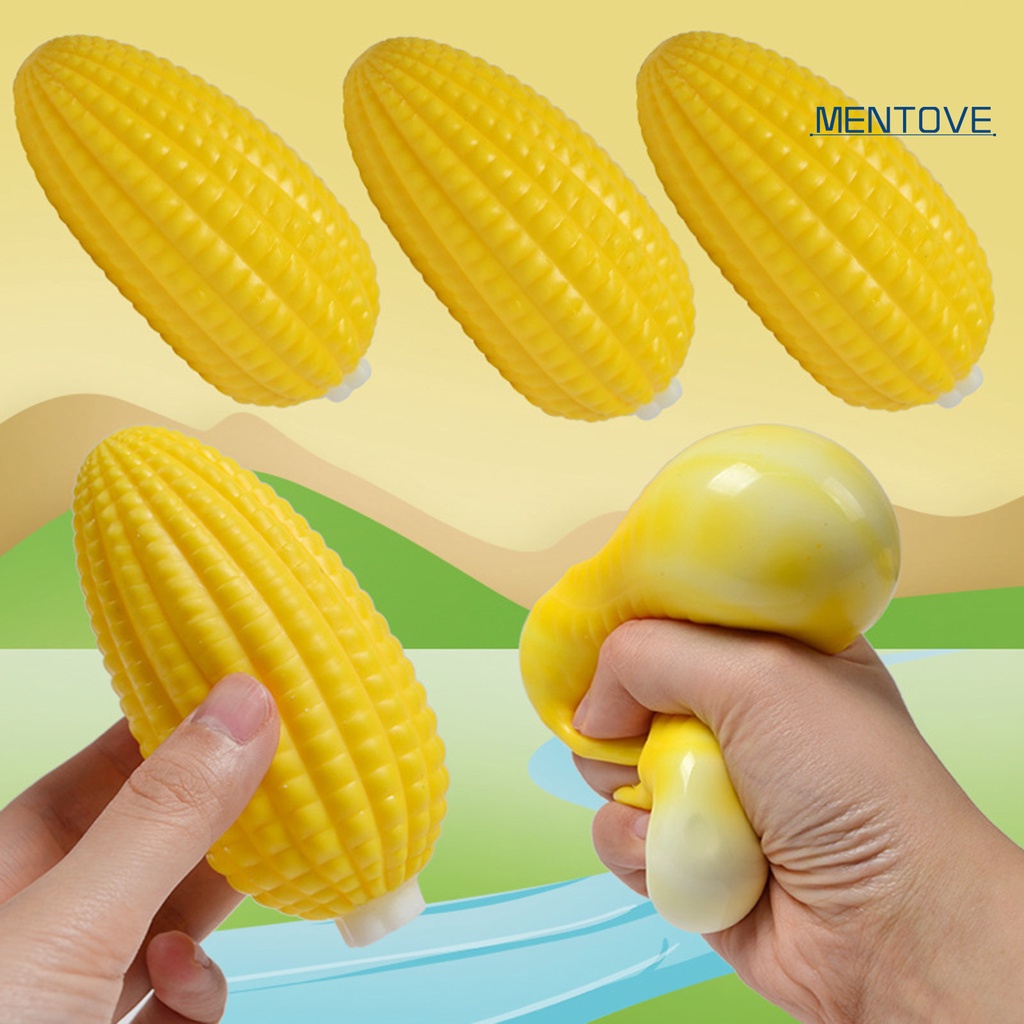 [MT] Đồ Chơi Bóp Hình Quả Bắp TPR Mềm Đàn Hồi Giải Tỏa Căng Thẳng Cho Thanh Thiếu Niên / Người Lớn