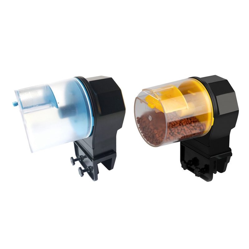 Máy Cho Cá Ăn Tự Động Hẹn Giờ Với 2 Hộp Đựng Thức Ăn Phù Hợp Cho Bể Cá