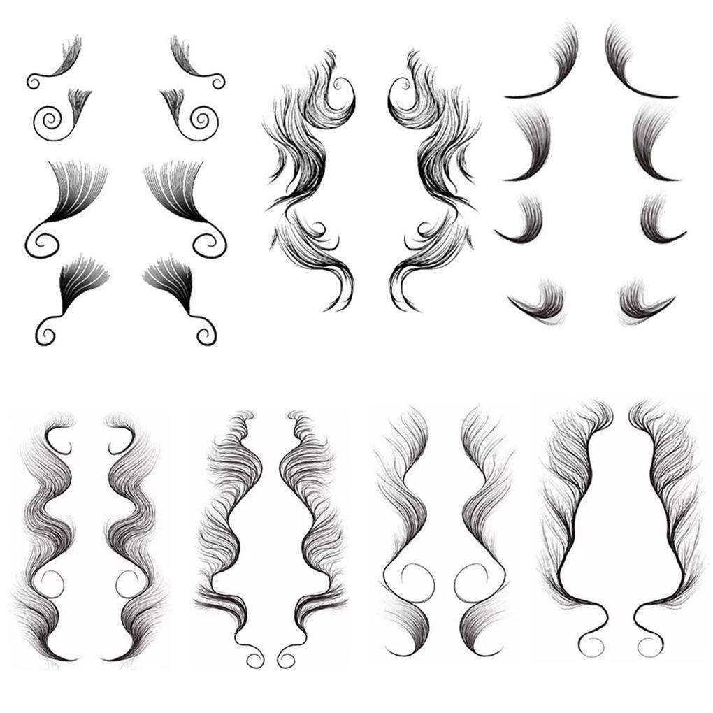 Miếng Dán Viền Tóc Chống Thấm Nước Có Thể Tháo Rời Cho Nữ