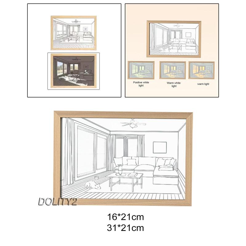 [Dolity2] Đèn Ngủ Trang Trí Phòng Ngủ Nhà Bếp Kích Thước 16cmx21cm