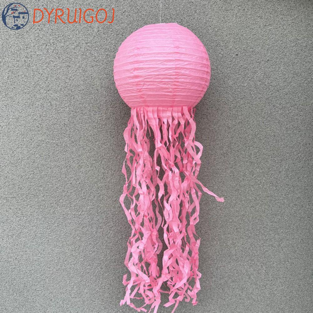 Lồng Đèn Giấy Treo Nhiều Màu Sắc Chủ Đề Đại Dương Cho Tiệc Cưới
