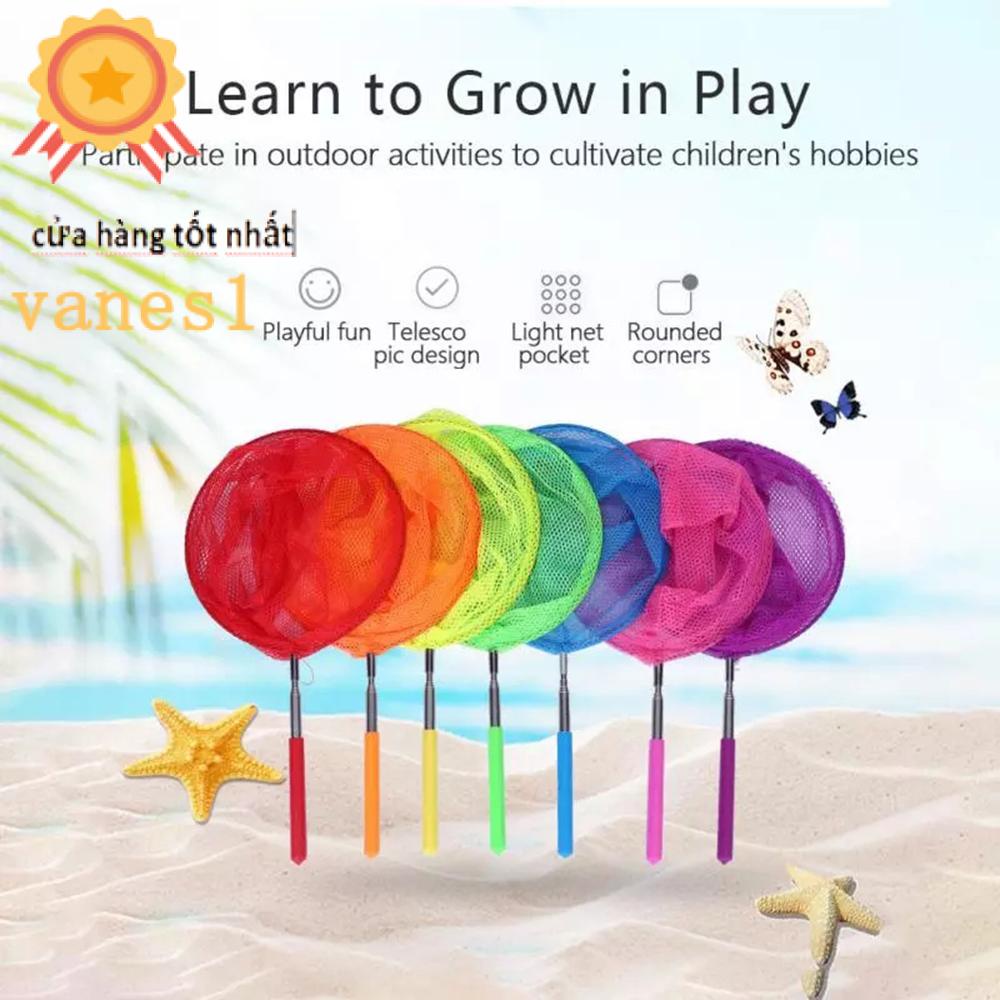Lưới Bắt Côn Trùng Đồ Chơi Bằng Thép Không Gỉ VANES1 Cho Trẻ Em
