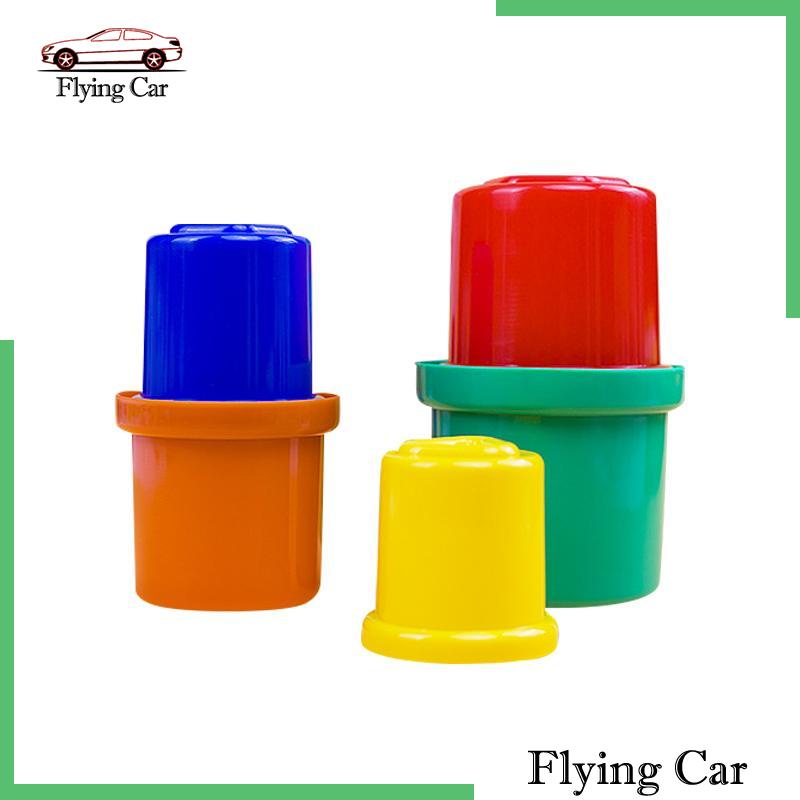 Bộ 5 Cốc Đồ Chơi Xếp Chồng Nhiều Màu Sắc Giáo Dục Sớm Cho Bé Lzdjfmy2