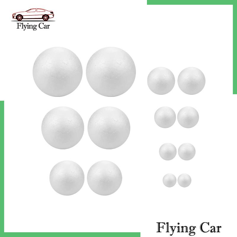 [Lzdjfmy2] 14 Quả Bóng Xốp Trắng Polystyrene Cho Các Dự Án Khoa Học Đám Cưới