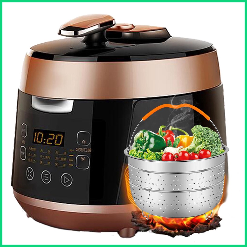 Rổ Hấp Bánh Mì Bằng Thép Không Gỉ Có Lưới Lọc Thiết Kế Tripod Cho Pasta Jwvn