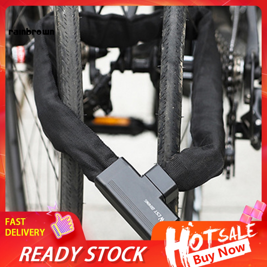 Khóa Xích Xe Đạp Dày Dặn Chống Rơi Vỡ An Toàn Tiện Dụng Cho Hoạt Động Ngoài Trời