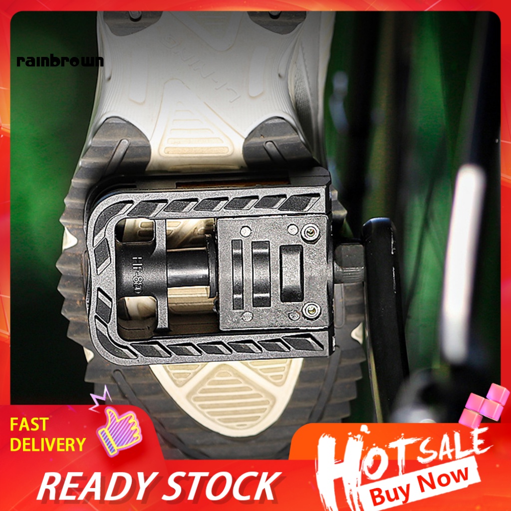 1 Cặp Pê Đan Xe Đạp Chống Trượt Có Thể Gấp Gọn Tiện Lợi