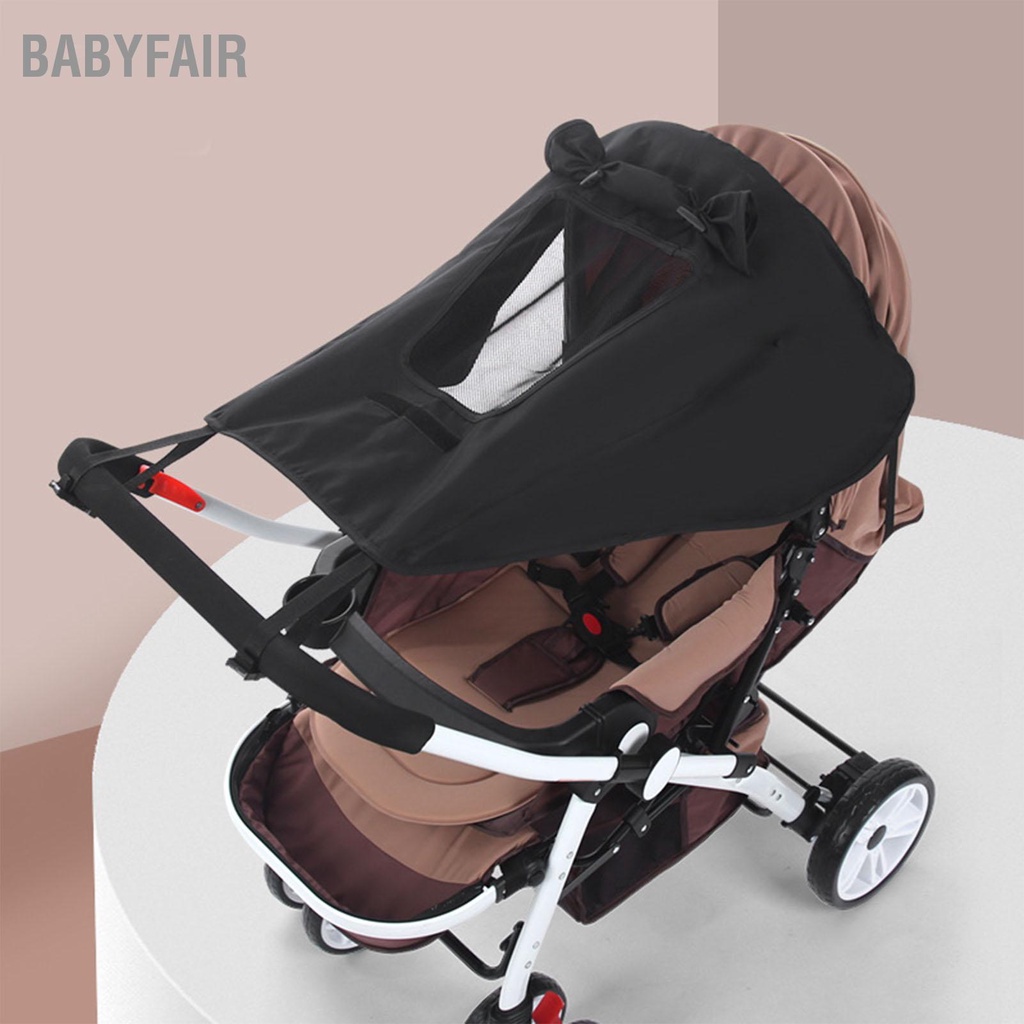Babyfair. Tấm Bạt Che Nắng / Mưa Chống Thấm Nước Cho Xe Đẩy Em Bé