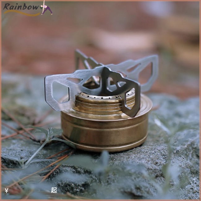 Giá Đỡ Bếp Lò Bằng Thép Không Gỉ Tiện Dụng Cho Cắm Trại / Câu Cá / Leo Núi