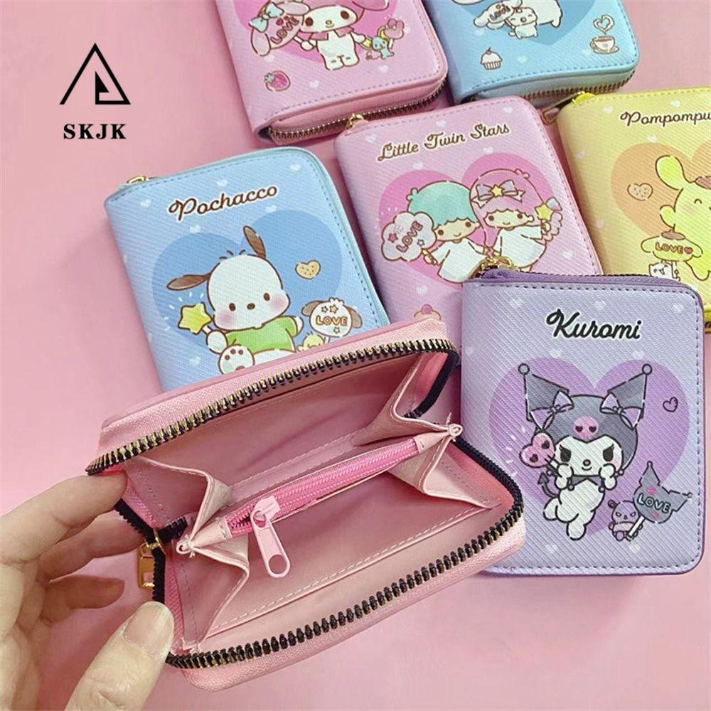Ví Đựng Tiền Xu Kuromi Hình Mèo Kitty Xinh Xắn