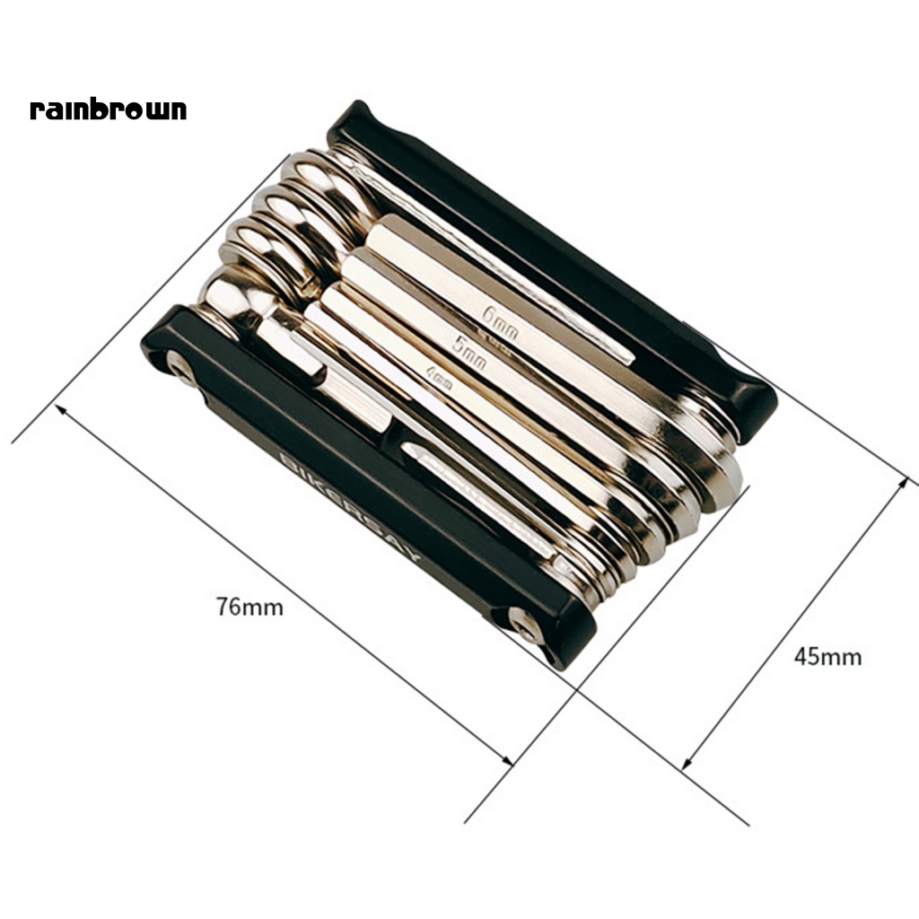Bộ Dụng Cụ Sửa Chữa Xe Đạp Đa Năng 13 Trong 1 Chống Mòn Chống Rỉ Sét