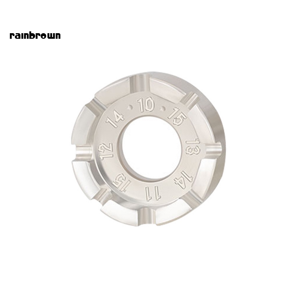 Cờ Lê Điều Chỉnh Căm Xe Đạp Mini 8 Rãnh Bằng Thép Cứng