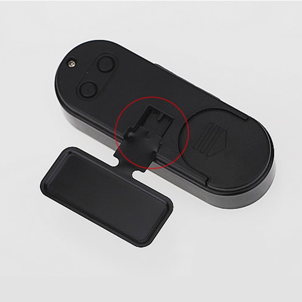 2-In-1 Auto Car Electronic Clock Luminous Thermometer Led Digital Display Mini Portable Dashboard Accessories [Q/1]