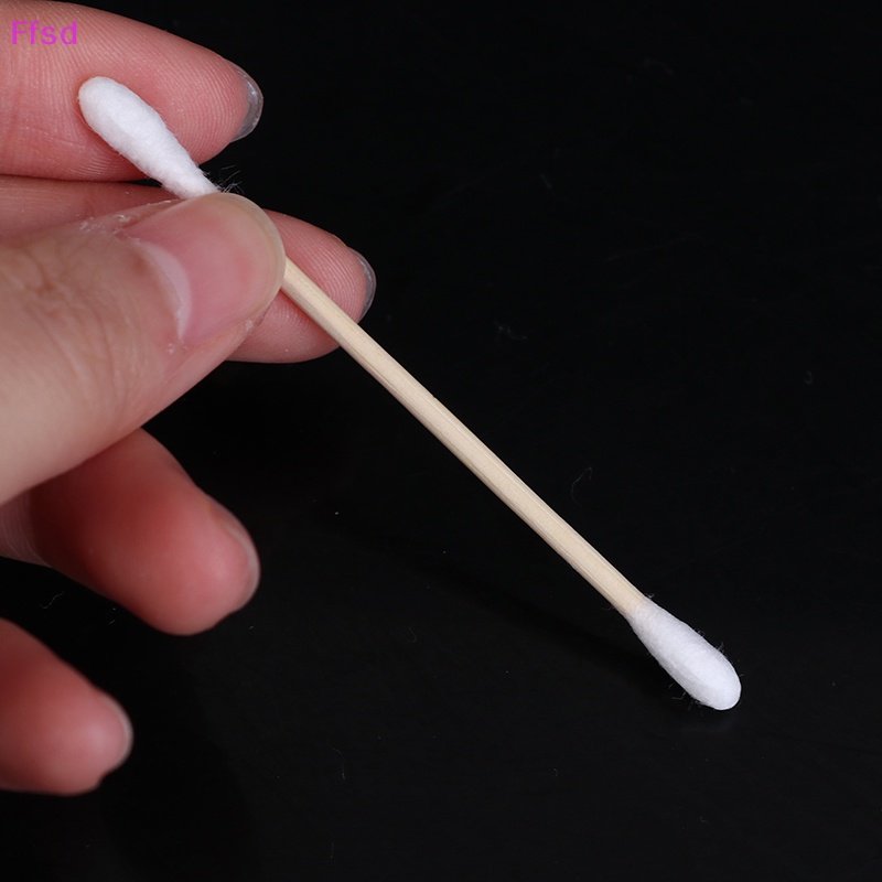Set 100 Tăm Bông Cotton Hai Đầu Dùng Một Lần Đa Ứng Dụng