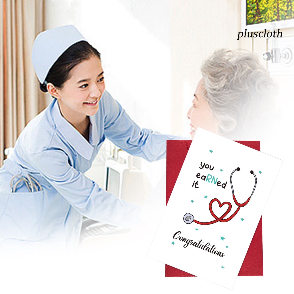 Thẻ Ghi Chú Lễ Tốt Nghiệp Gấp Gọn Bề Mặt Mịn Dễ Thương