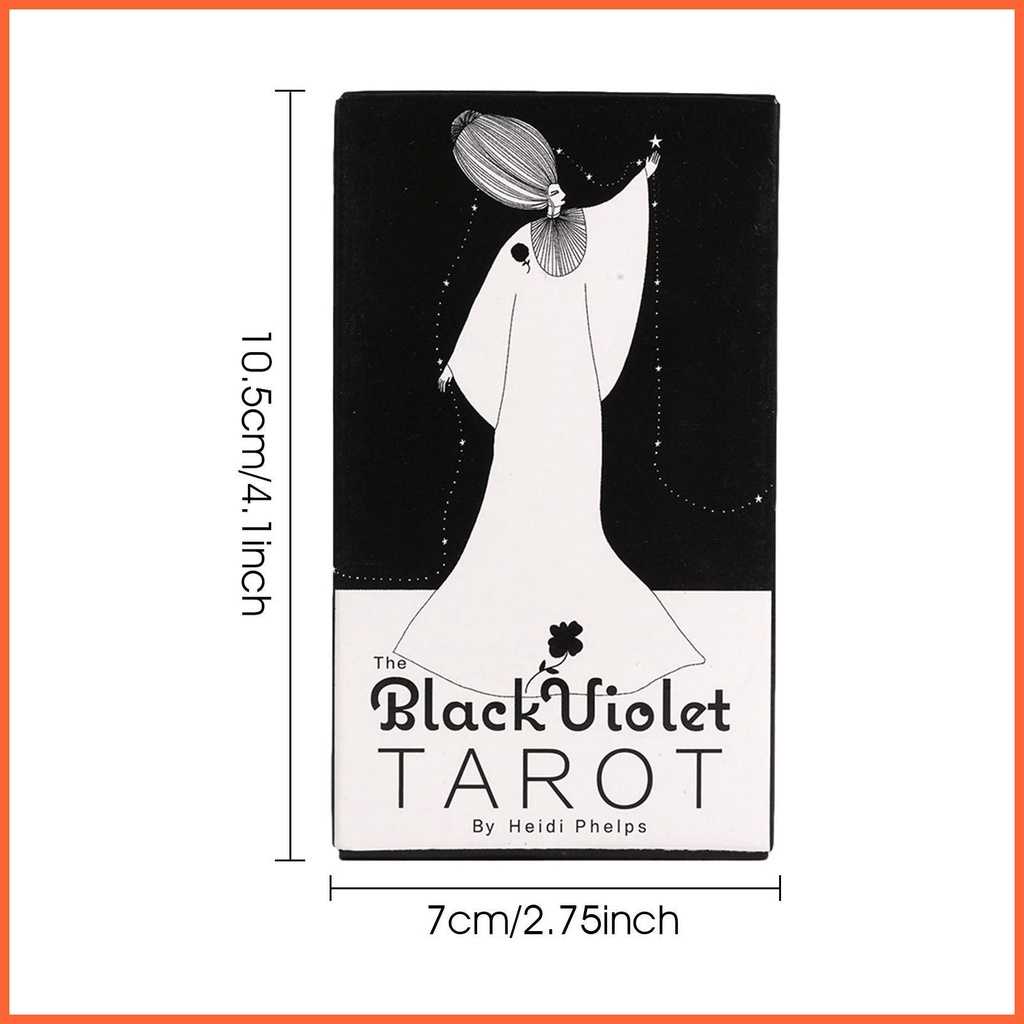 Bộ Bài Tarot 78 Lá Bài Tarot Màu Đen