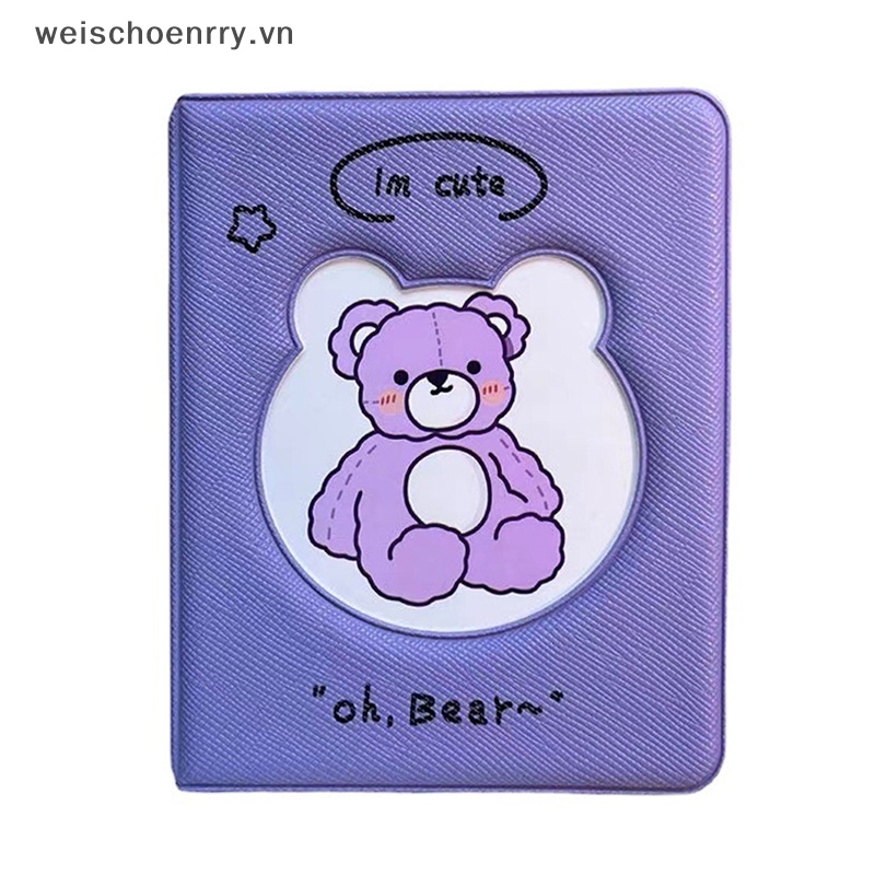 Album Đựng Ảnh 3 Inch 32 Ngăn Hình Trái Tim Xinh Xắn