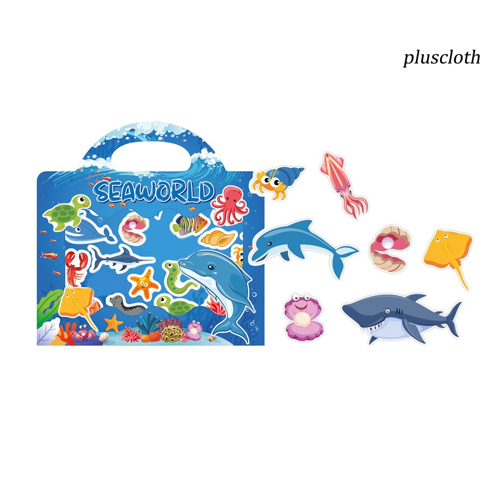 Đồ Chơi Sách Hình Động Vật Đại Dương Nhiều Chủ Đề Có Sẵn Nhắc Nhở Thông Minh Cho Trẻ Mẫu Giáo