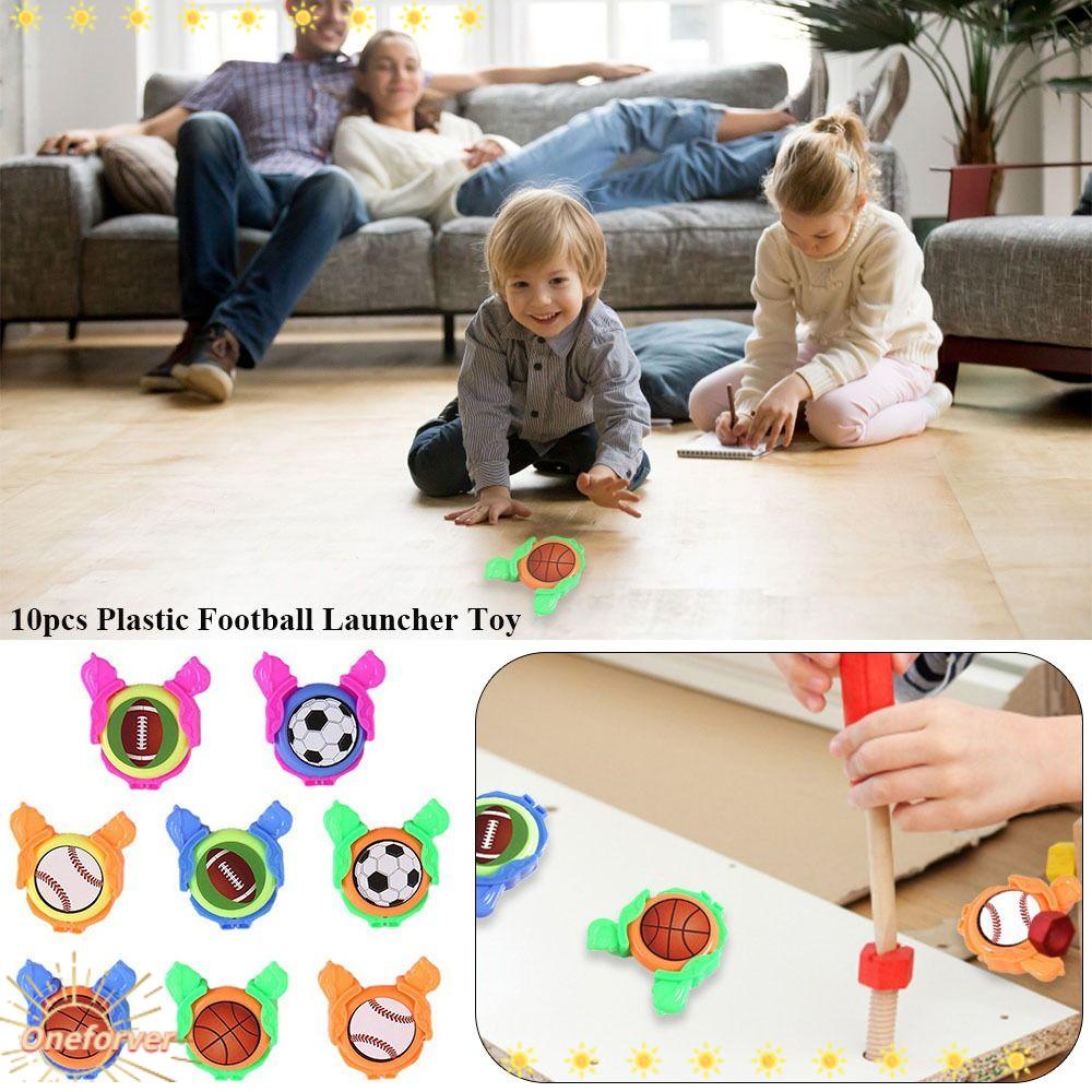 Set 10 Quả Bóng Nhựa Đồ Chơi 5 * 5.5cm Xoay Vòng Dành Cho Các Bé