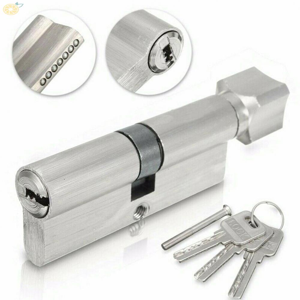 【VARSTR】Thumb Turn Cylinder Euro Barrel Door Lock UPVC Anti High Quality 3 Keys Kit