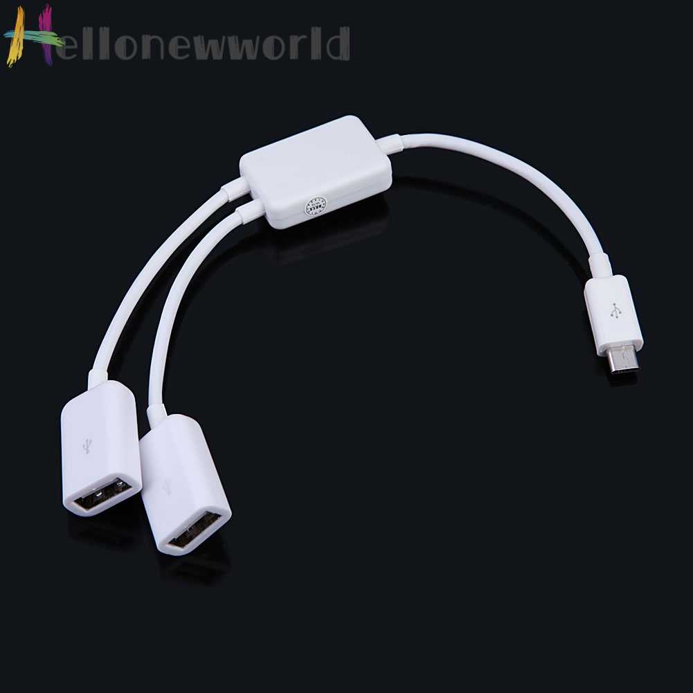 Bộ Chia Cổng Micro USB OTG Cho Tablet PC Và Điện Thoại Thông Minh