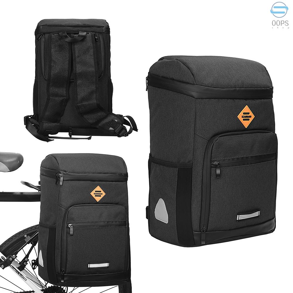 Balo Phản Quang 3 Trong 1 Chống Nước Gắn Yên Sau Xe Đạp