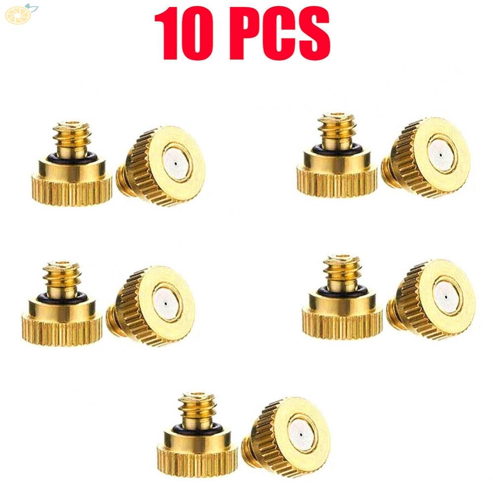 【VARSTR】Misting Nozzles 10/24 For Garden Sprinkler Mister For Outdoor Cooling System Kit