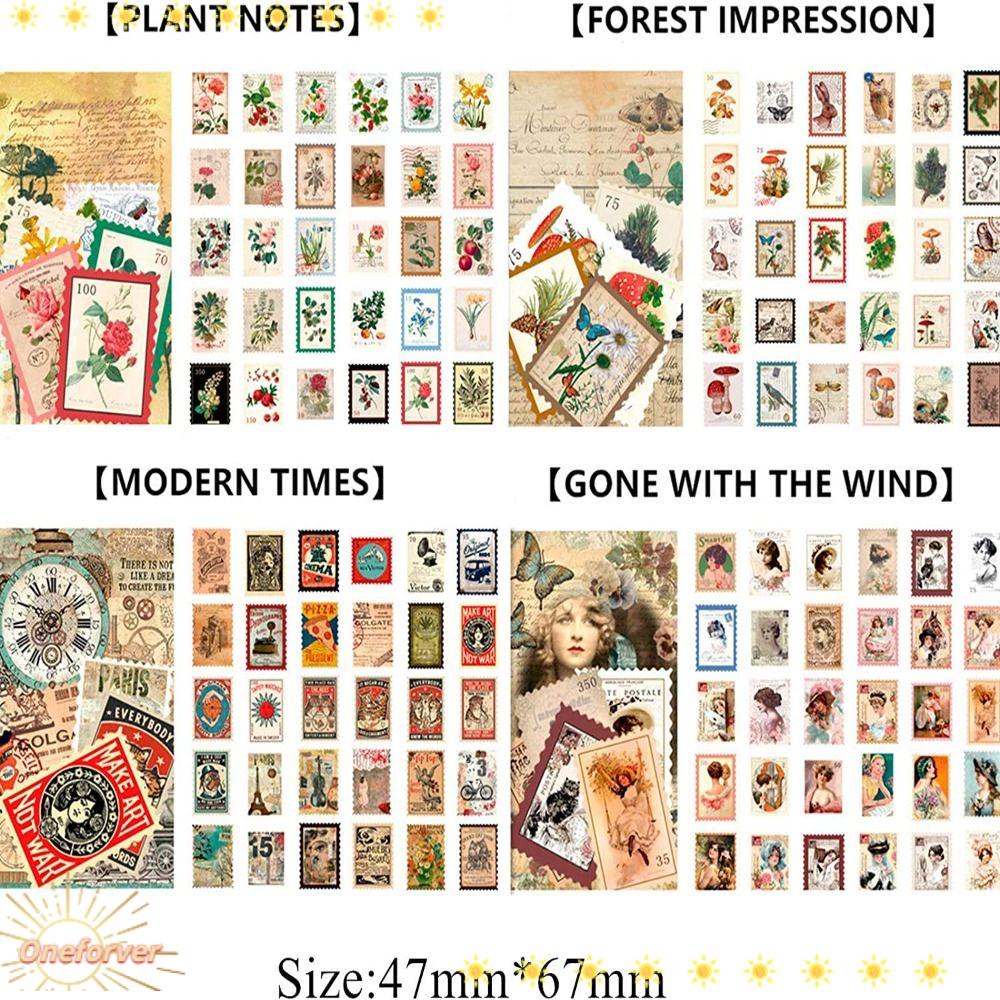 Sticker Washi Dán Trang Trí Kiểu Vintage Độc Đáo