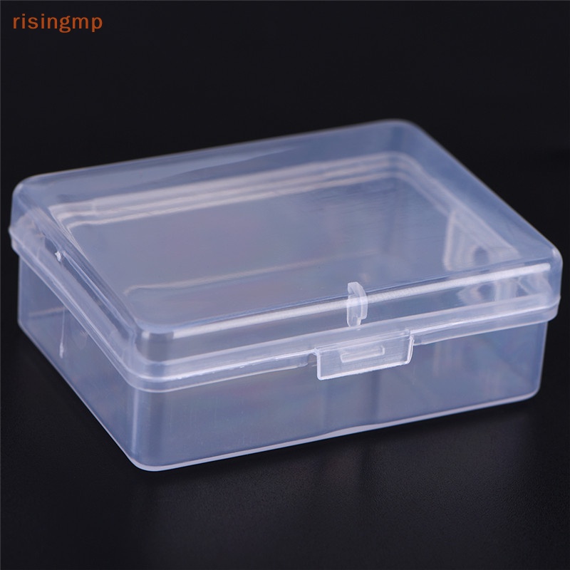 Set 2 Hộp Nhựa Trong Suốt Hình Vuông Đa Năng