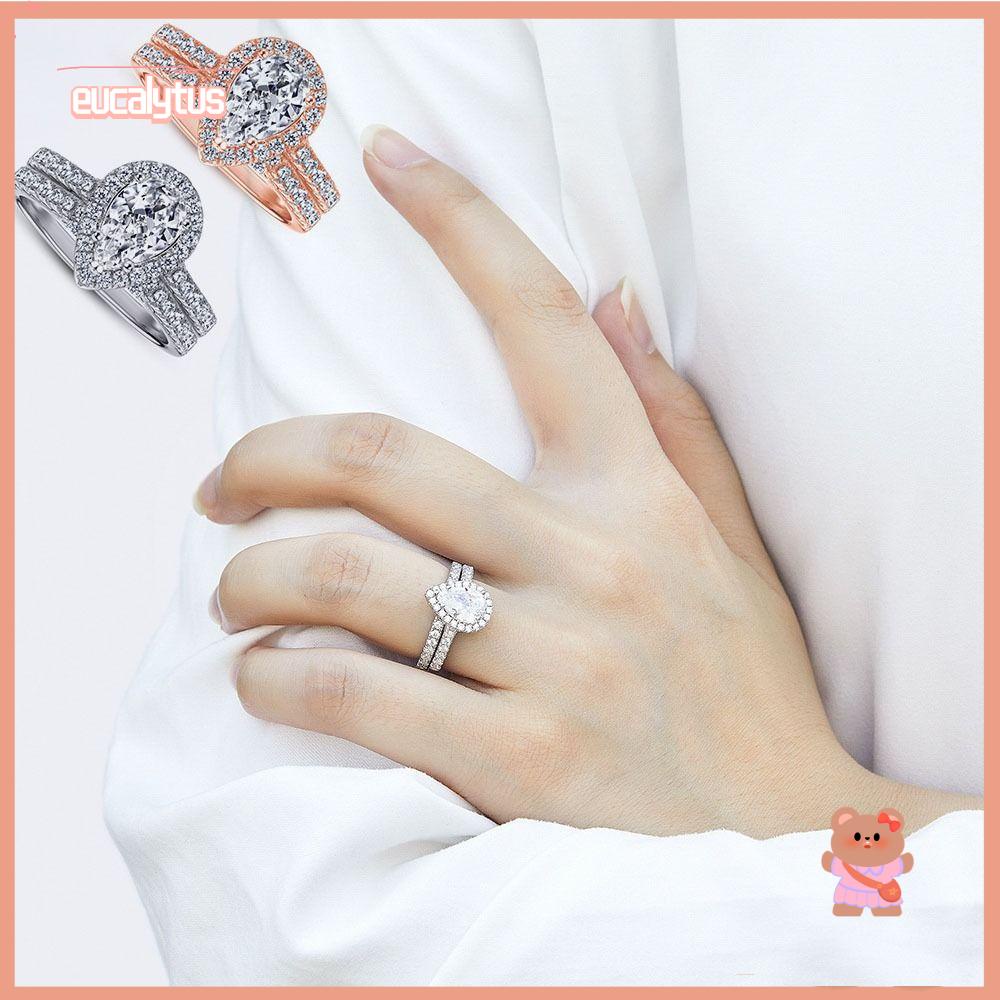 Nhẫn Hình Giọt Nước Sang Trọng Làm Quà Tặng Sinh Nhật