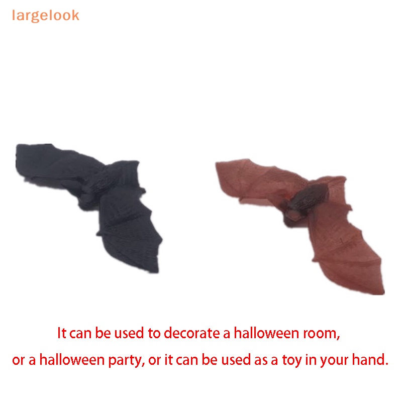 Set 10 Con Dơi Nhựa PVC Trang Trí Halloween