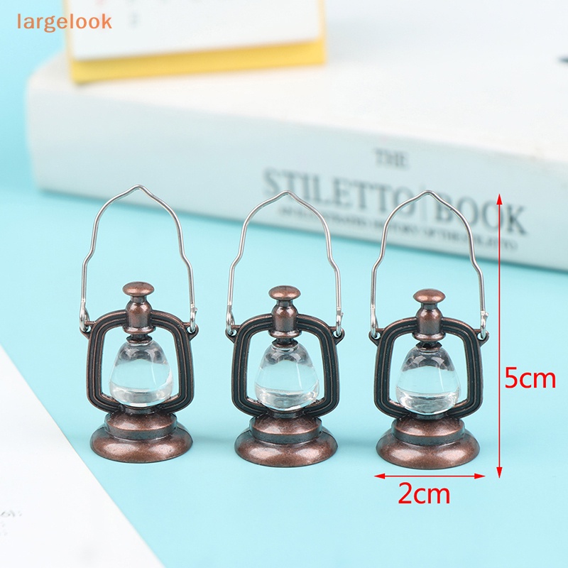 Mô Hình Đèn Dầu Mini Tỉ Lệ 1: 12 Dùng Trang Trí Nhà Búp Bê