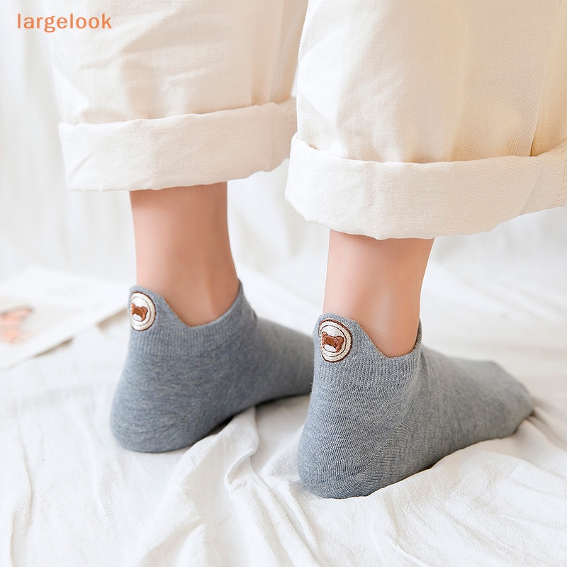 Vớ Cotton Cổ Thấp Họa Tiết Động Vật Dễ Thương Vui Nhộn Cho Nam Và Nữ