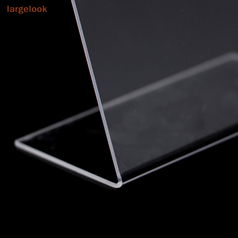 Giá Đỡ Trưng Bày Thẻ A6 Bằng Acrylic Trong Suốt Chất Lượng Cao