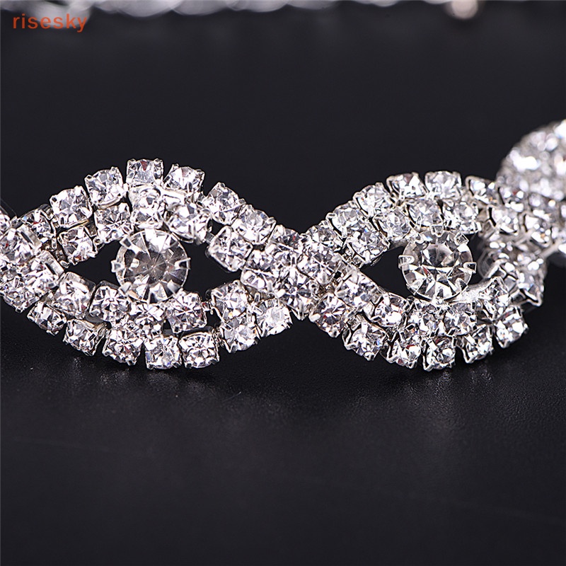 Vòng Tay Đính Đá Pha Lê Sang Trọng Cho Nữ