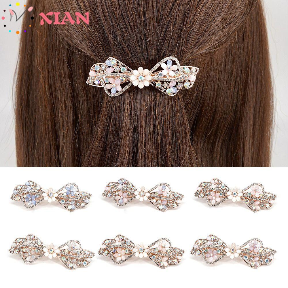 Xiantin Kẹp Tóc Hình Bông Hoa Xinh Xắn Dành Cho Nữ